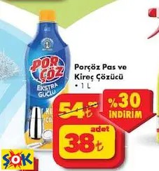 PORÇÖZ PAS VE KİREÇ ÇÖZÜCÜ